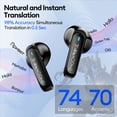 thumbnail image 2 of Auriculares de traducción Transformers TF-T01 144 idiomas Bluetooth 5.4, 2 of 8