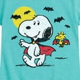 thumbnail image 3 of Peanuts - Vampire Snoopy and Woddstock - Toddler And Youth Girls Short Sleeve Graphic T-Shirt, 3 of 6
