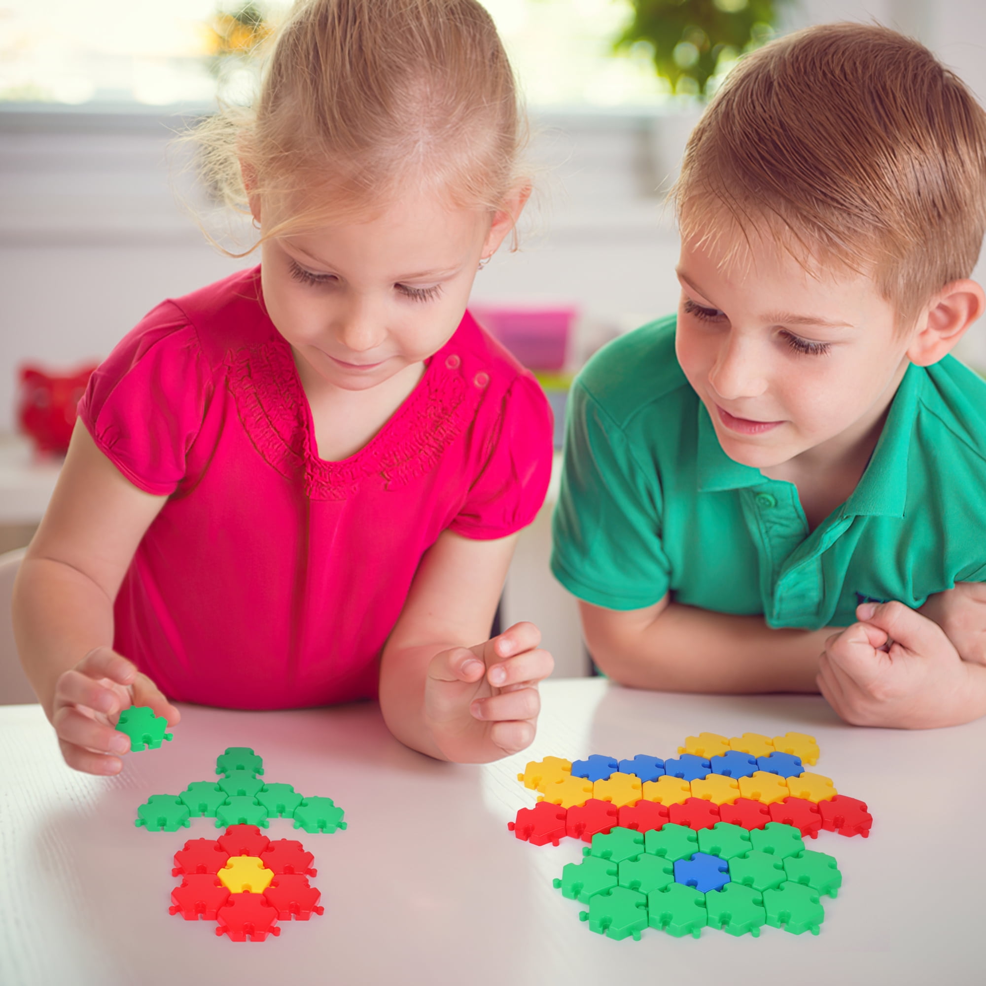 Play Build Baby Toys and Toddler Toys, Fun Snaps Connecting Toy, Connecting Blocks for kids, Fine Motor Skills, Play and Learn, Educational STEM Toy, Ages 3+