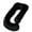 Black, variant on Extra Large J-Shaped Pregnancy Pillow, Black Floral - Ultimate Body Support for Side Sleepers & Maternity Relief