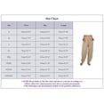 thumbnail image 2 of SIYUDAN Women Pants Casual Pants Khaki Adult Pants Comfy Fit Pants For Women Wide Leg Lounge Pants With Pockets Womens Capris For Summer, 2 of 8