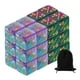 thumbnail image 1 of Juego de contadores de dados mágicos de 24 piezas, set de fichas de contador de vida D6 de acrílico, 2 colores, 1 of 6