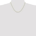 thumbnail image 2 of Auriga Fine Jewelry 14K Yellow Gold 1.2mm Box Chain Necklace 18inch for Women, 2 of 6