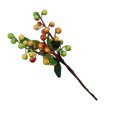 thumbnail image 3 of Fake Plant Red Berries Artificial Flower Simulation Foam Small Pulp Home Decor Atmosphere Dried Flowers, 3 of 5