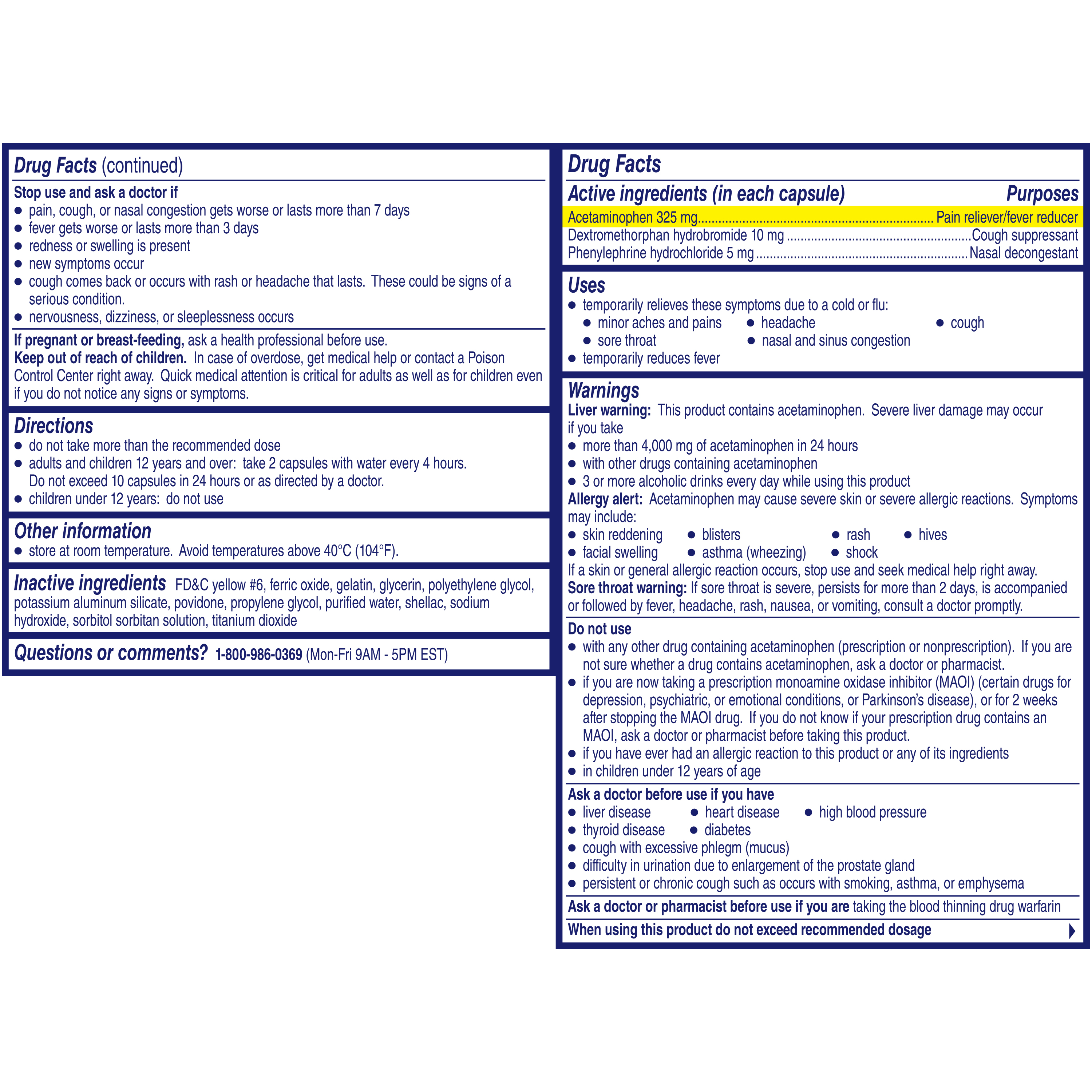 Alka-Seltzer Plus Powermax Sinus & Cold Medicine, Liquid Gels, 16 Count