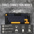 thumbnail image 3 of Teclado mecánico EPOMAKER x Aula F75 Gasket 75% RGB Negro, 3 of 8