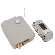 Sarapandan 2-Wire 2-Way Talking Electromagnetic Lock, Electric Door Strike, 9-12V, Ideal for Secure Entry Community Access Control Kit