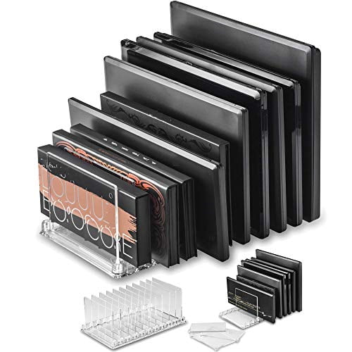 byAlegory Acrylic Makeup Eyeshadow Palette Organizer w/ Removable