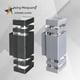 thumbnail image 3 of Lámpara de pared para exteriores europea, directa de fábrica, lámpara de pared para pasillo, jardín, villa, GU10, E27, LED, 3 of 5