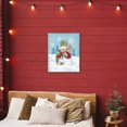 thumbnail image 3 of Stupell Industries Farmhouse Traditional Festive Snowman Gray Framed Giclee Art, 24 x 30, by Diane Kater, 3 of 7