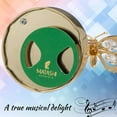 thumbnail image 6 of Matashi 24K Gold Plated Double Butterfly Music Box Plays 'Memory' - Gifts for Mom, Woman - Tabletop Showpiece for Living Room - Ideal Valentine's Day Gift for Her - Mother's Day, Housewarming Present, 6 of 9