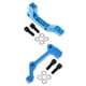 thumbnail image 1 of Set de 2 Adaptador Soporte Trasero + Delantero 203mm Montaje Marco de Aleación de Aluminio para Soporte Pinza de Freno Compatible con Varias Marcas Azul Macarena Adaptador de freno de disco de bicicleta, 1 of 8