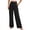 *2-Black, variant on VBVC Women's High Waist Straight Leg Dress Pants,Breathable Office Trousers For Women,Ladies Slim Fit Workwear with Pockets,Beige,S-2XL