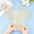 thumbnail image 3 of 8PCS Self-Adhesive Stickers Mixed Style Decorative Star Snowflake Stickers for DIY Personalize Hand Account Photo Frame Album Laptop Water Bottle Scrapbook Decoration, 3 of 8