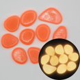 thumbnail image 3 of Guijarros de jardín CUTICAT 100 piezas luminosas alimentadas por luz y energía solar césped rojo naranja, 3 of 8