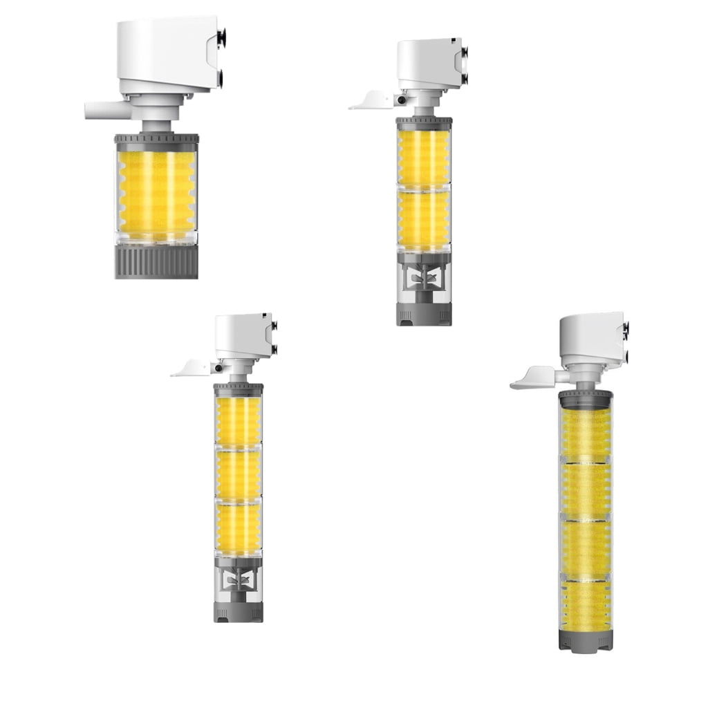 BQBQERT Fish Tanks Pump Filter with Pump Aquarium Filtration for Fish Enthusiasts