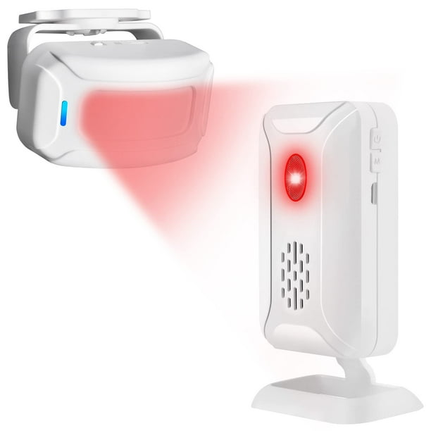 Timbre inalámbrico para puerta con Sensor de movimiento, timbre para negocios al entrar, alarma de timbre cuando se abre la puerta
