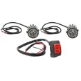 thumbnail image 3 of LED Fog Lamp, ON ON OFF Motorcycle Spot Light Shatterproof Long Lifespan  For Truck For ATV For Car, 3 of 8