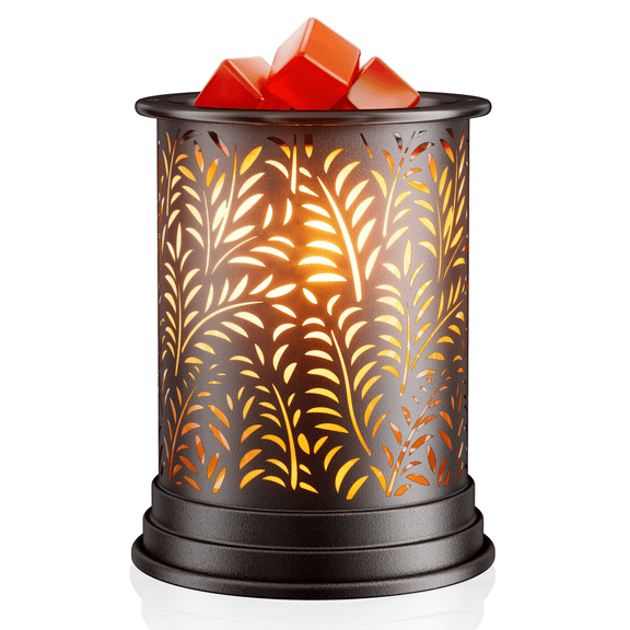 Electric Wax Warmer, UNTIMATY Metal Wax Warmer, Scented Candle Wax Burner for Spa Home Office Bedroom Christmas Day Birthday