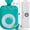 Turquoise, variant on Medi Grade Cleansing Kit for Adults, 0.53 Gal Capacity – Transparent Reusable Bag with One-Way Valve, 4 Tips, and 5.9 ft Hose – Gentle Personal Hygiene System for Home Use