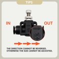 thumbnail image 2 of EcoNesxp 5pcs 6mm pipe OD air flow control valve connector pneumatic speed controller, 2 of 5