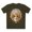 Army, variant on Carnival Mask Graphic T-Shirt Unisex 100 Cotton With Antique Gold Art Design Tee 5