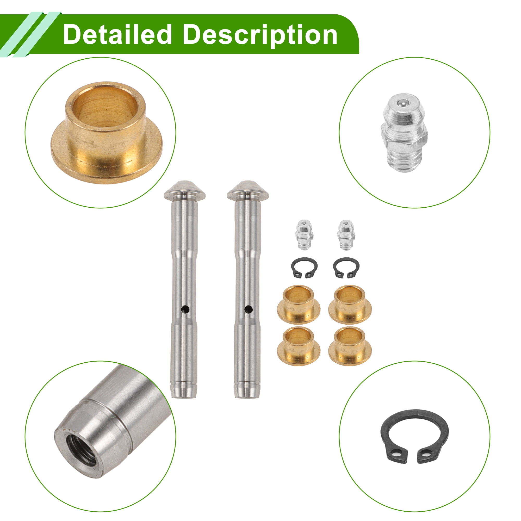 Unique Bargains Door Hinge Pin & Bushing Kit for Chevrolet Express