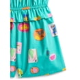 thumbnail image 3 of Wonder Nation Toddler Girls Printed Fashion Romper, Sizes 12M-5T, 3 of 3