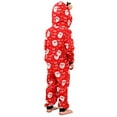 thumbnail image 3 of Matching Family Pajamas Sets, Christmas One-Piece Jumpsuit Zipper PJ's Cute Romper Xmas Sleepwear, 3 of 8