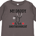 thumbnail image 4 of Inktastic Anesthesiologist Daddy Baby Gift Boys or Girls Long Sleeve Toddler T-Shirt, 4 of 5