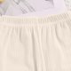 thumbnail image 4 of Odeerbi 2-13 Años Niñas Hielo Seda Pantalones Acampanados Recorte Lechuga Pantalones Primavera Verano Color Sólido Pantalón Largo Completo, 4 of 5