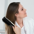 thumbnail image 1 of Plancha de pelo portátil Lazy, plancha de pelo de viaje, rizadora, plancha de pelo de doble función, mini plancha de pelo, peine, 1 of 3