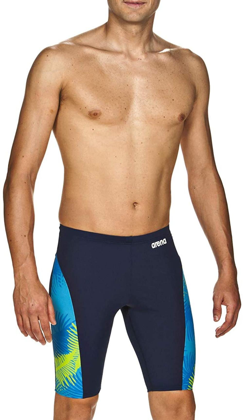 Arena Men's Seasonal Print Jammer Athletic Training Swimsuit 