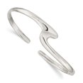 thumbnail image 1 of 925 Sterling Silver Cuff Bangle Bracelet, 1 of 6
