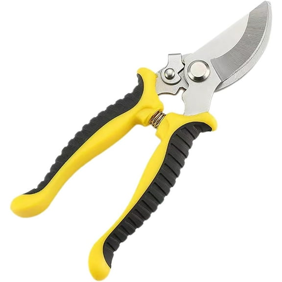 Pruning Shears,7.5 Inch Ultra Sharp Heavy-Duty Stainless Steel Garden Scissors,Professional Pruners for Hedge Shears,Garden Clippers,Garden Tools,Gardening Supplies