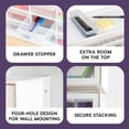 thumbnail image 2 of Craft Cabinet Storage IRIS USA, 44 cajones, piezas de color blanco, 2 of 7