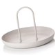 thumbnail image 4 of Estilo Sirvir la Bandeja de metal redonda redonda de mesa portátil BANDEJA de almacenamiento simple estilo moderno simple, 4 of 5