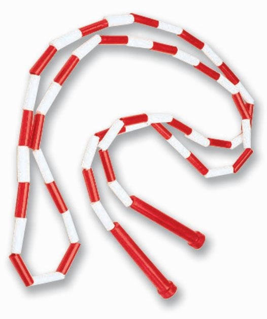 S&S Worldwide Make Your Own Jump Rope Pack.  Makes up to Six 9' Long Jump Ropes with 5 Different Colored Beads.  Fun for Camps, After School Programs and a Great Birthday Activity and Take Home Gift.
