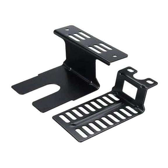 2Pcs Grill Rotisserie Mounting Bracket Set Universal Rotisserie Rod Rack for Grill
