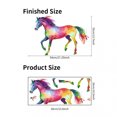 thumbnail image 4 of Adhesivos de pared de PVC con forma de caballo, acuarela, 30 x 60 cm, para decoración de habitacione, 4 of 4