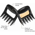 thumbnail image 2 of 2pcsBBQ Bear Claws for Pulled Pork, BBQ Meat Shredder Claws, Bear Meat Paw Claws, Smoked Barbecue Grill Accessories(Black), 2 of 5