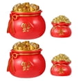 thumbnail image 3 of FOLOYORI 6Pcs Cornucopia Shape Money Bank Creative Jar for Family Ornaments 11.8x7.9in Plastic Saving Pot, 3 of 8