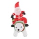 thumbnail image 1 of Inflable Con LED Santa Ride Bear Decoración Navideña Impermeable Resistente A La Decoloración Soplado Para Jardín De Césped, 1 of 7