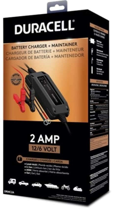 2 Amp Battery Charger/Maintainer