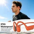 thumbnail image 6 of AKKHOO Open Ear Bone Conduction Headphones, Wireless Bluetooth Sports Headphones with ENC Mic, 12H Playtime, IPX6 Waterproof Running Headphones for Gym, Outdoor, 6 of 13
