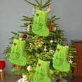 thumbnail image 5 of Moocorvic Green Christmas Stockings with Initials, for Christmas Tree, Fireplace Hanging(S), 5 of 9