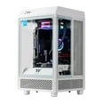 thumbnail image 3 of Velztorm White Vertix Gaming Custom Desktop (AMD Ryzen 9 5900X 12-Core, GeForce GTX 1050 Ti, 16GB RAM, 2TB PCIe SSD, Wifi, USB 3.2, HDMI, Bluetooth, Display Port, Win 10 Home), 3 of 7