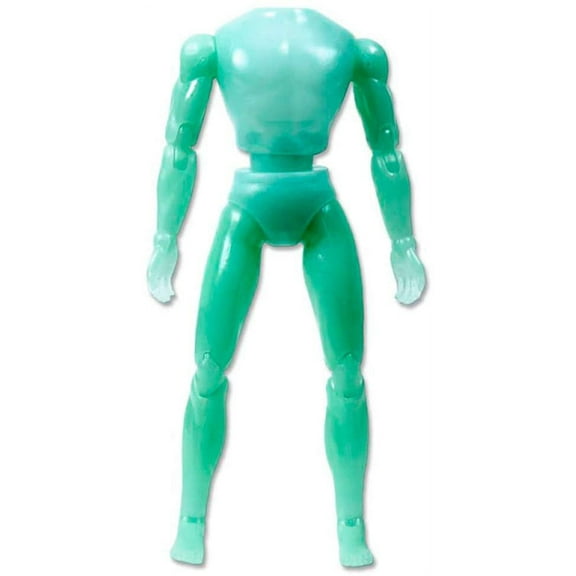 Deluxe Type S Retro 8 Inch Male Glow in The Dark Body Action Figure