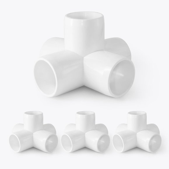 Accesorios de tubería de PVC Zernmiarder SCH40 de 5 vías, 1 pulgada, 12 piezas