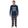 thumbnail image 3 of Nutcracker Squad Family Christmas Pajamas Navy Blue, Matching Set for Adult Kid Baby Dog, 3 of 8